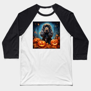 Halloween English cocker spaniel Baseball T-Shirt